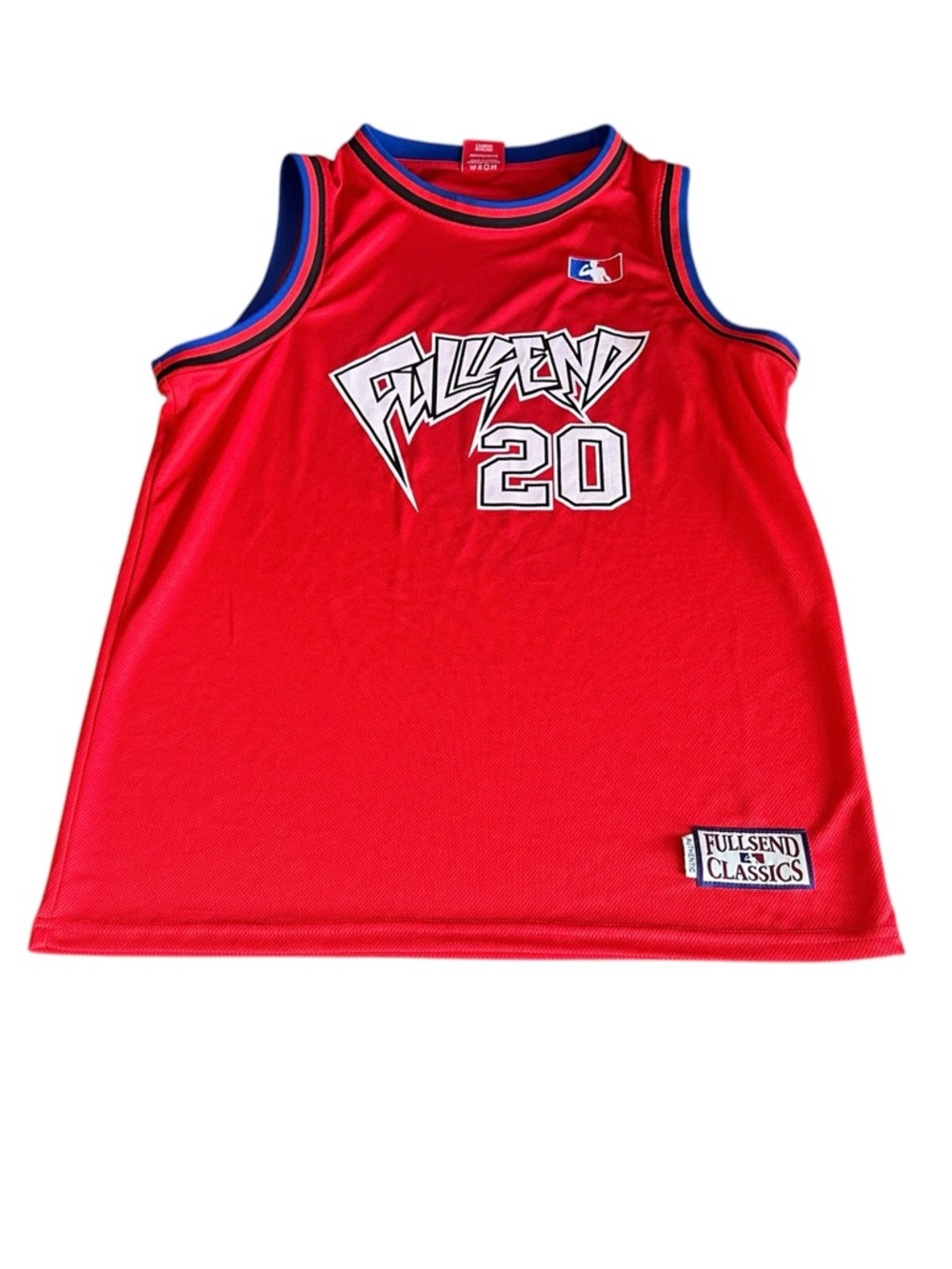 Authentic Nelk Boys Full Send 20 Classic‎ Basketball Jersey Men's Medium Red